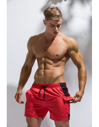 Красные шорты мужские Red лот 3385