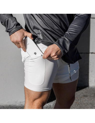 Летние шорты для спорта White лот 3392