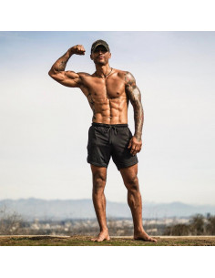 Черные спортивные шорты лот 3396