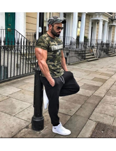 Камуфляжная футболка мужская GymButz лот 4079 2