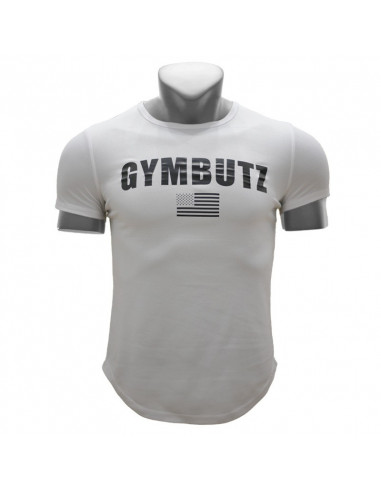 Футболка белая мужская GymButz лот 4080