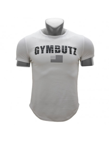 Футболка белая мужская GymButz лот 4080
