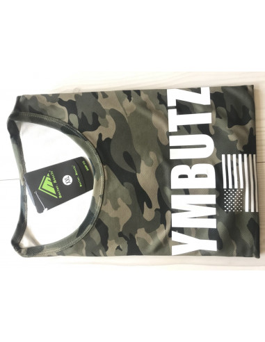 Камуфляжная футболка мужская GymButz лот 4079