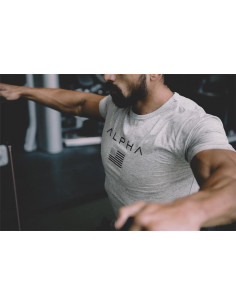 Футболка спортивна Alpha Gray лот 4085 2