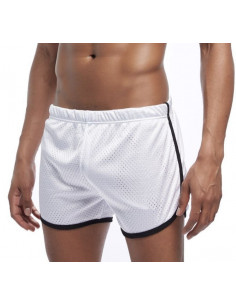 Шорты белые купальные Jockmail White лот JM104