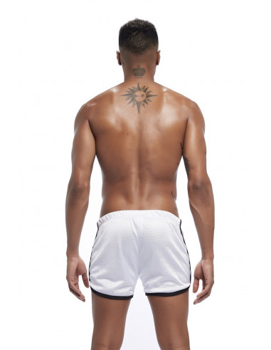 Шорты белые купальные Jockmail White лот JM104