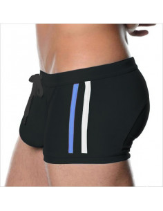 Мужские плавки с увеличивающим мешочком (Push Up) AussieBum Black  114 2