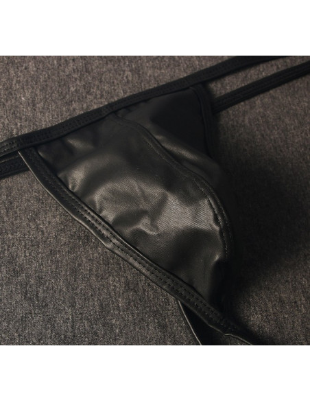 Стринги под кожу, латекс, винил мужские лот 2156