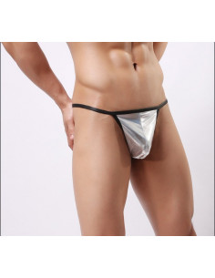 Мужские стринги серебро лот 2168 2