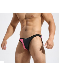 Розовые мужские слипы Double Color лот 2178