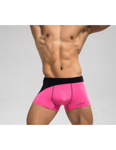 Боксерки черно-розовые Double Color лот 2173