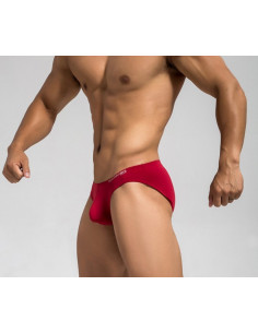 Бордовое бельё мужское Double Color лот 2181