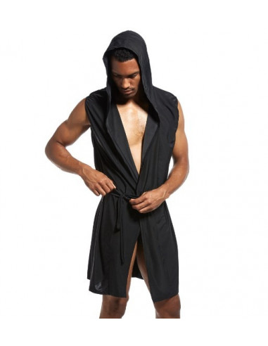 Мужской халат под шёлк Home Black лот JM130