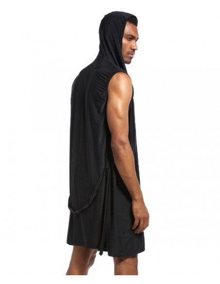 Мужской халат под шёлк Home Black лот JM130