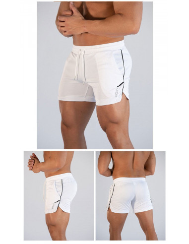 Белые шорты мужские ECHT White лот 3398