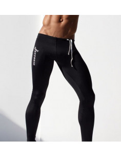 Мужские лосины для спорта AQUX Black лот 1006 2