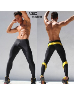 Леггинсы для спорта AQUX SPORT Yellow лот 1019