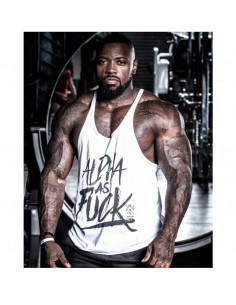 Майка борцовка белая Alpha White лот 4093 2