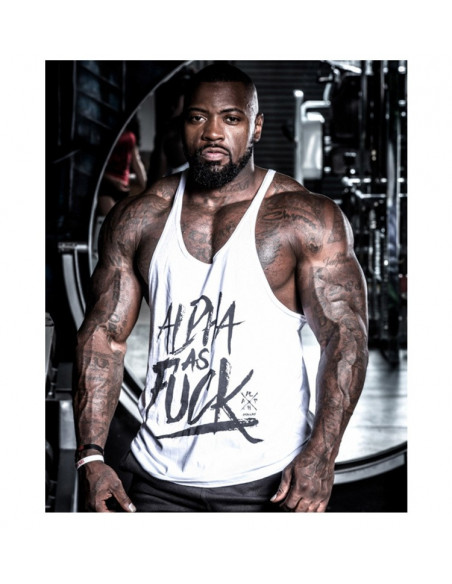 Майка борцовка белая Alpha White лот 4093