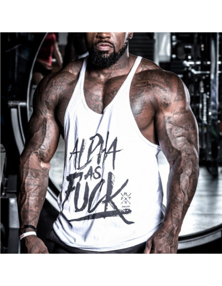 Майка борцовка белая Alpha White лот 4093