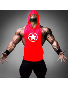 Майка красна без рукавов Star Lift лот 4096