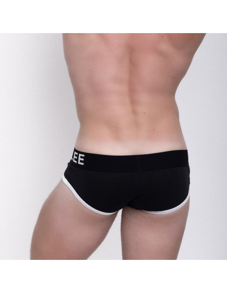 Черное мужское бельё Taddlee TD032