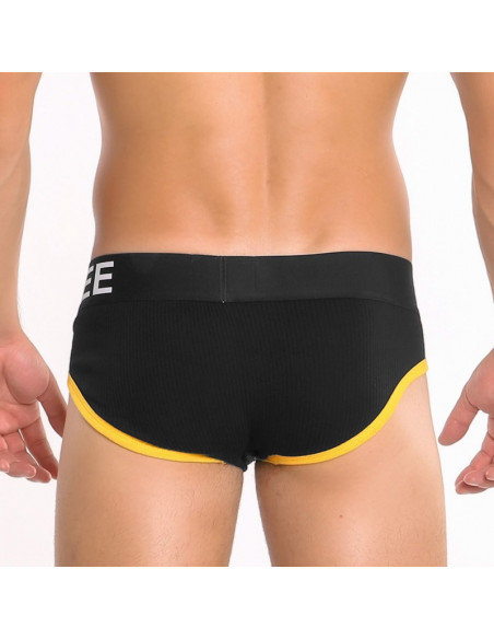 Мужские трусы чёрные Taddlee TD040