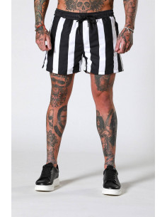 Лёгкие летние шорты в полоску 3402 2