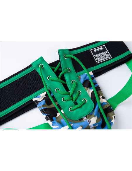 Джоки с широким поясом  Jockmail Green JM133