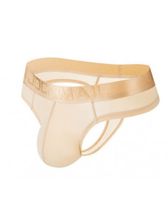 Стринги бежевые мужские Light Breeze  JM138