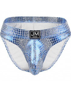 Трусы для стриптиза синие JM166
