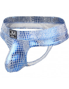 Стринги сексуальные голубые  Jockmail  JM179