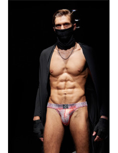 Трусы джоки красные   Jockmail  JM185 2