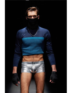 Боксеры мужские серебро Jockmail  JM217 2