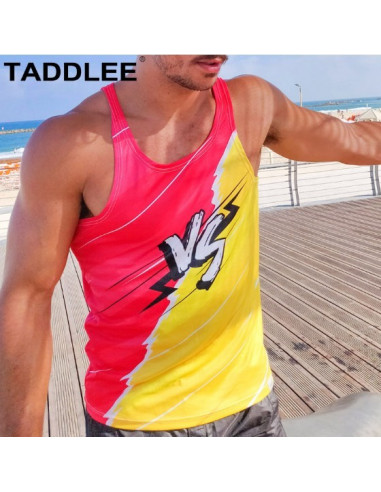 Майка мужская яркаяTaddlee White 360