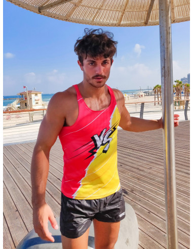 Майка мужская яркаяTaddlee White 360