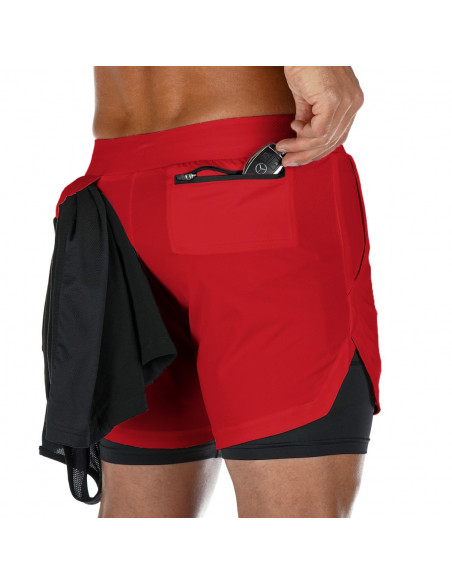Шорты для бега 2 в 1 Running Shorts 3403