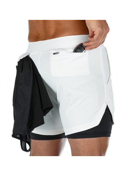 Шорты для тренажерного зала Sport Shorts White 3404