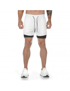 Шорты для тренажерного зала Sport Shorts White 3404