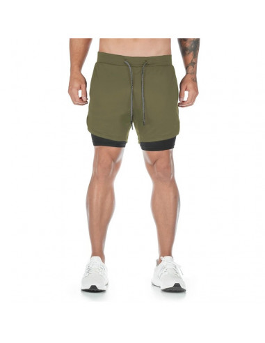 Шорты для тренировок мужские Sport Shorts Khaki 3406
