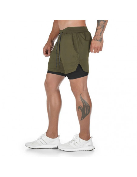 Шорты для тренировок мужские Sport Shorts Khaki 3406