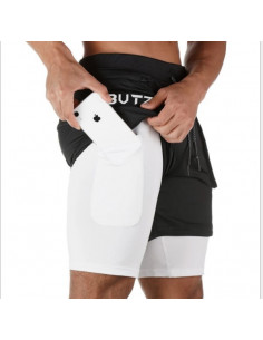 Шорты стильные для спорта Sport Shorts Black  3411 2