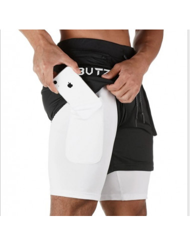 Шорты стильные для спорта Sport Shorts Black  3411