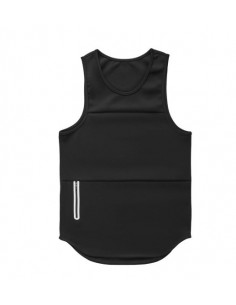 Майка мужская стильная для спорта Sport Black 4101