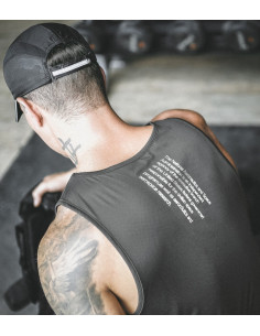 Майка чоловіча стильна для спорту Sport Black 4101 2