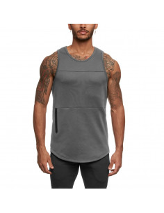 Майка спортивная серая Sport Gray 4105