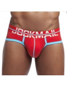 Трусы брифы красные Push Up Jockmail JM235