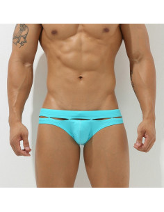 Плавки чоловічі еротичні Erotic Light Blue 2339