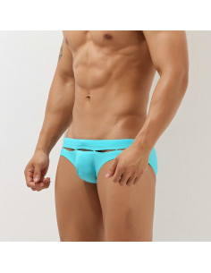 Плавки чоловічі еротичні Erotic Light Blue 2339 2