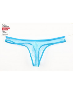 Мужские трусы стринги Shino Ice Blue G24 2